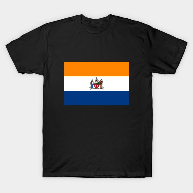 Flag of Albany, New York T-Shirt by brigadeiro